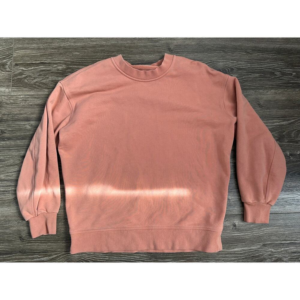 Lululemon Women’s Perfectly Oversized Crew Sweatshirt pink